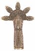 WINDALF Große Germanen Fibel ANSGAR 8 cm Mittelalter-Schmuck Bronze - Windalf.de
